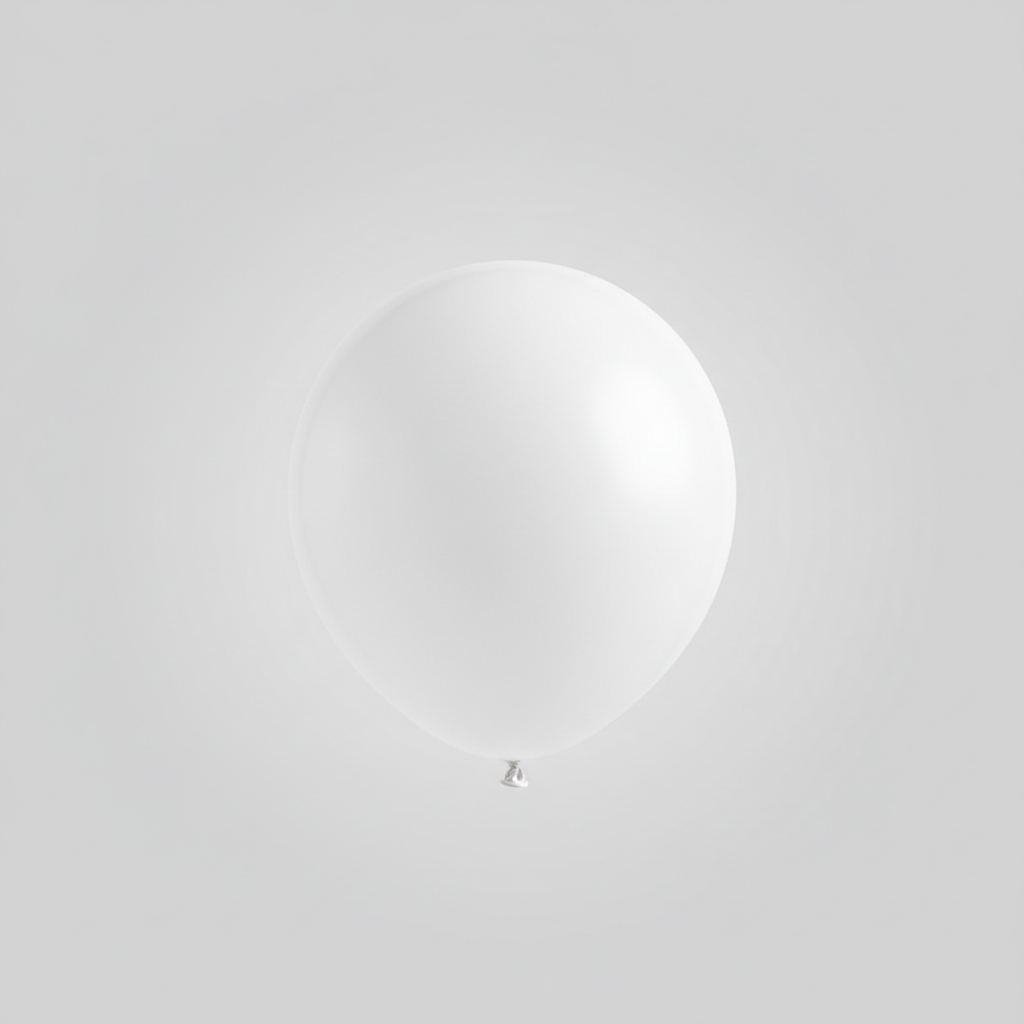 Globo látex blanco Tuftex