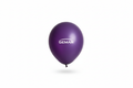Globo de látex purple mate Gemar