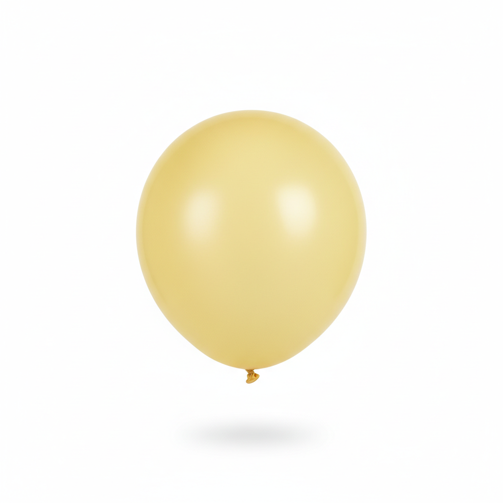 Globo látex lemon cream Cattex - crema de limón
