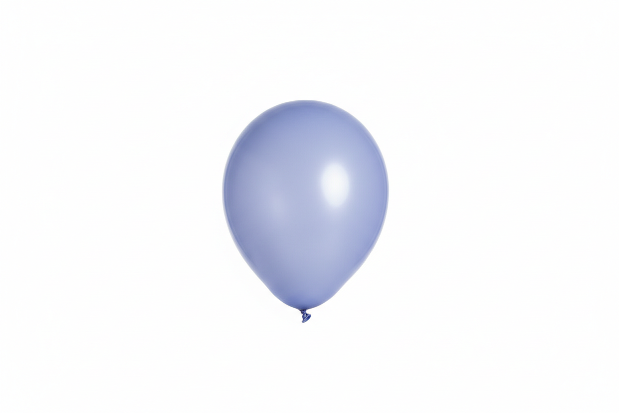 Globo de látex periwinkle mate Gemar