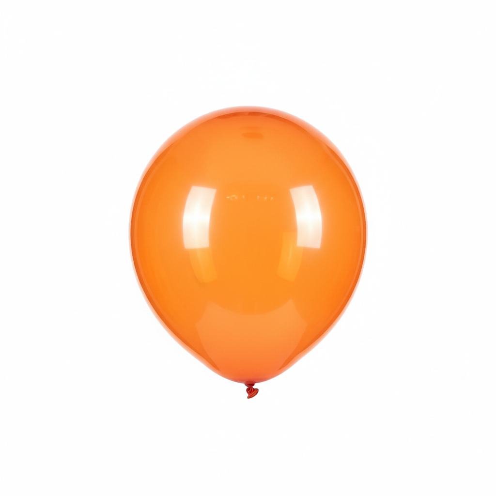 Globo látex soap orange Cattex - naranja cristal