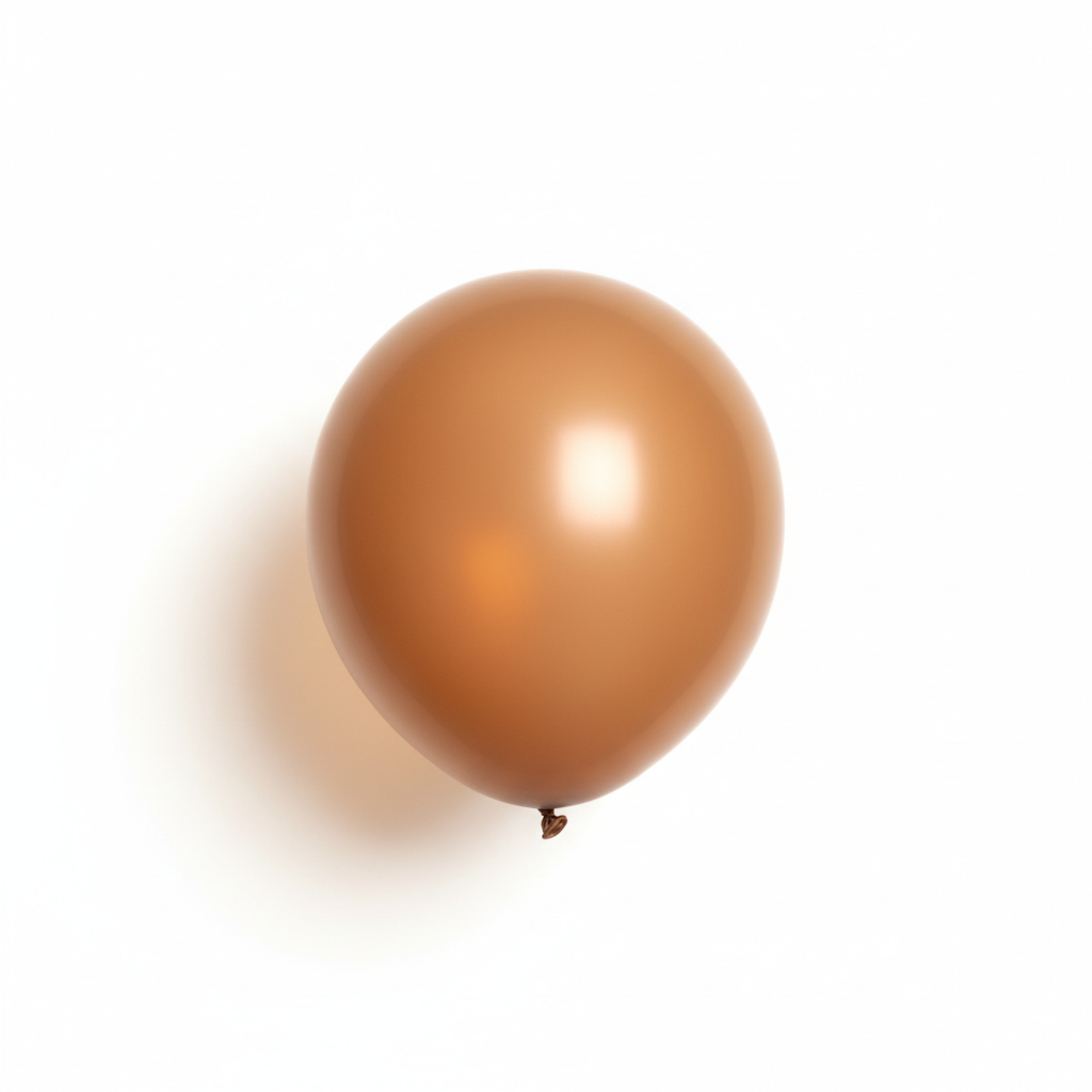 Globo látex mocha Cattex - marrón claro