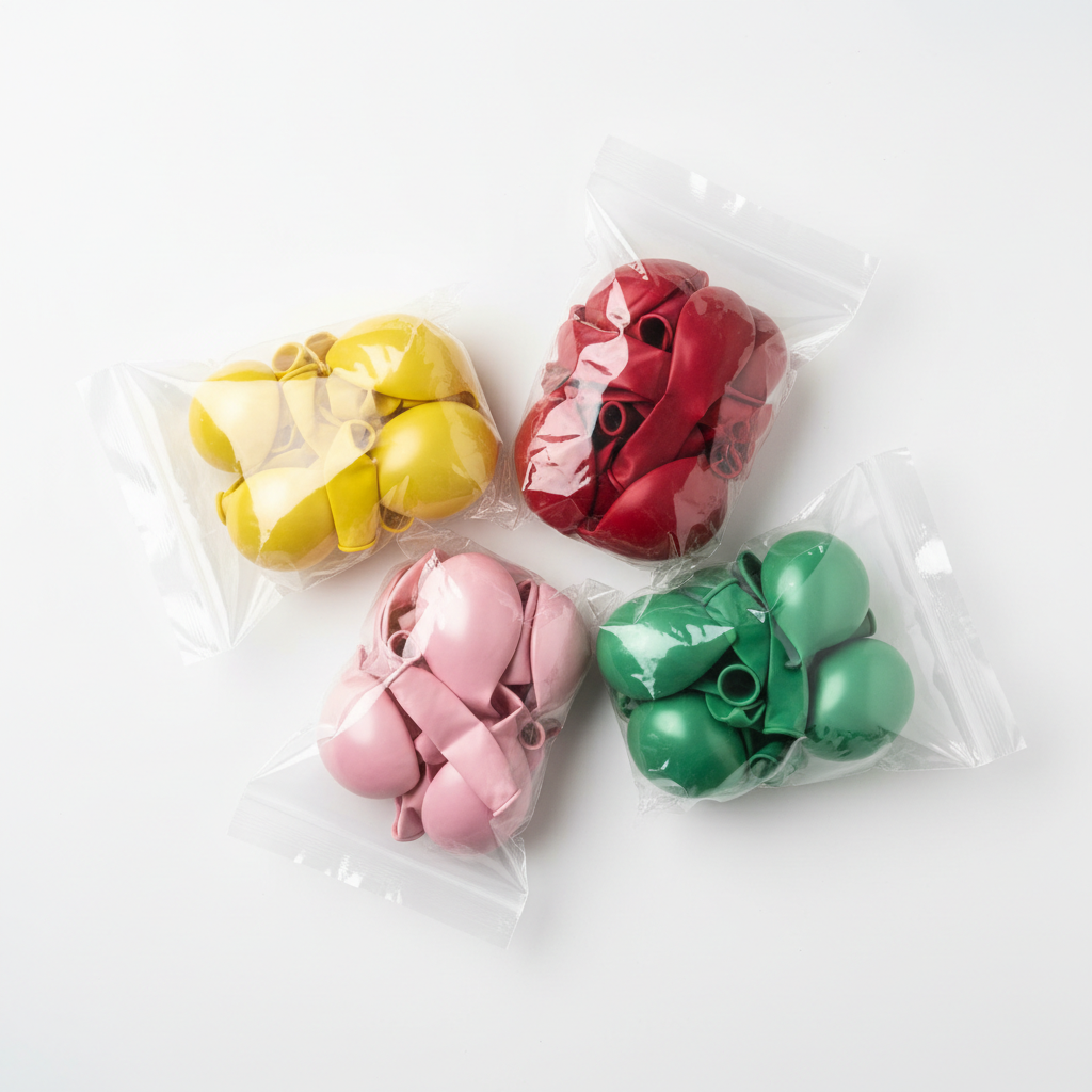 Mini Pack Globos Látex 12" colores variados / Latex Balloon Mini Pack 12" assorted colors