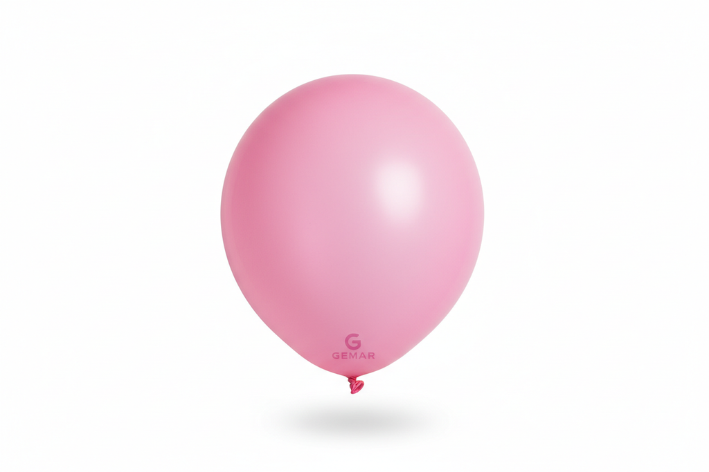 Globo de látex pink mate Gemar