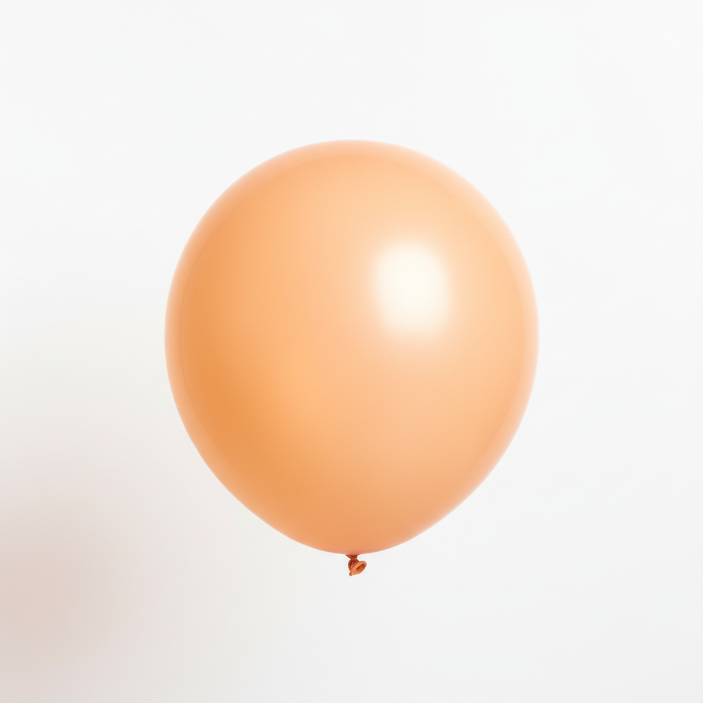 Globo látex apricot Cattex - color durazno