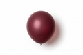 Globo de látex burgundy mate Gemar