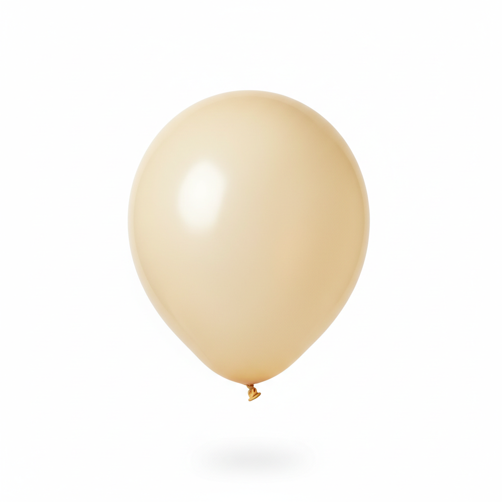Globo látex vanilla Cattex - color vainilla