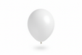 Globo de látex blanco mate Gemar