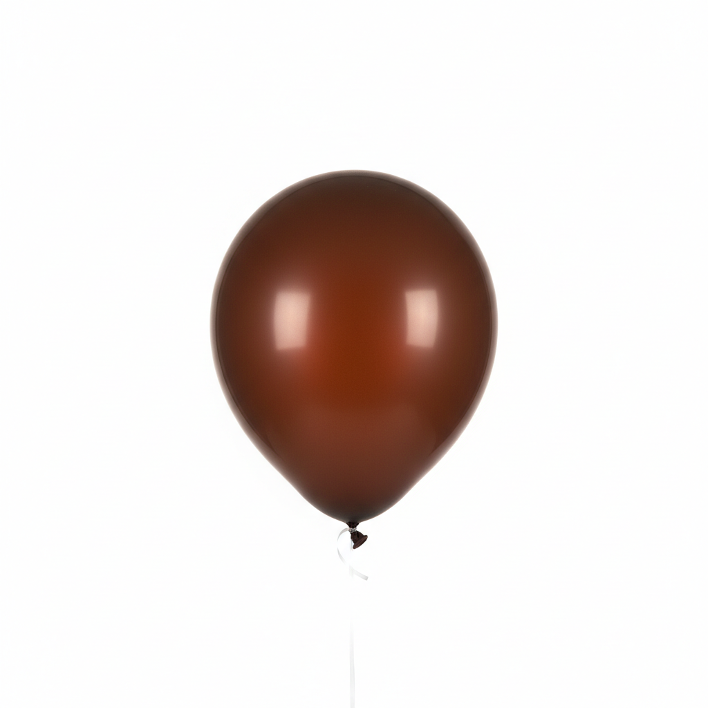 Globo látex chocolate Cattex - marrón oscuro