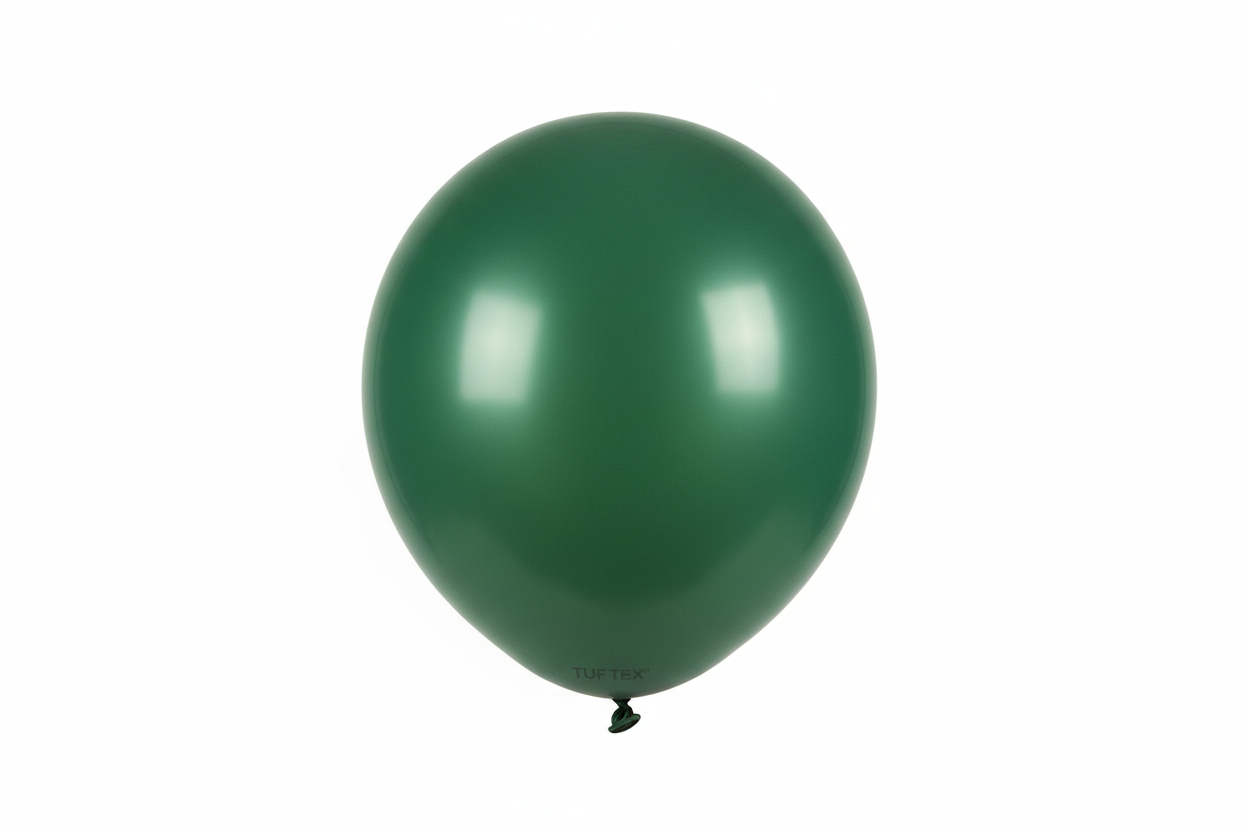 Globo de látex evergreen mate Tuftex
