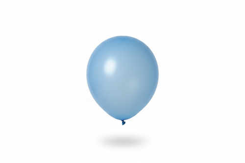 Globo de látex baby blue mate Tuftex