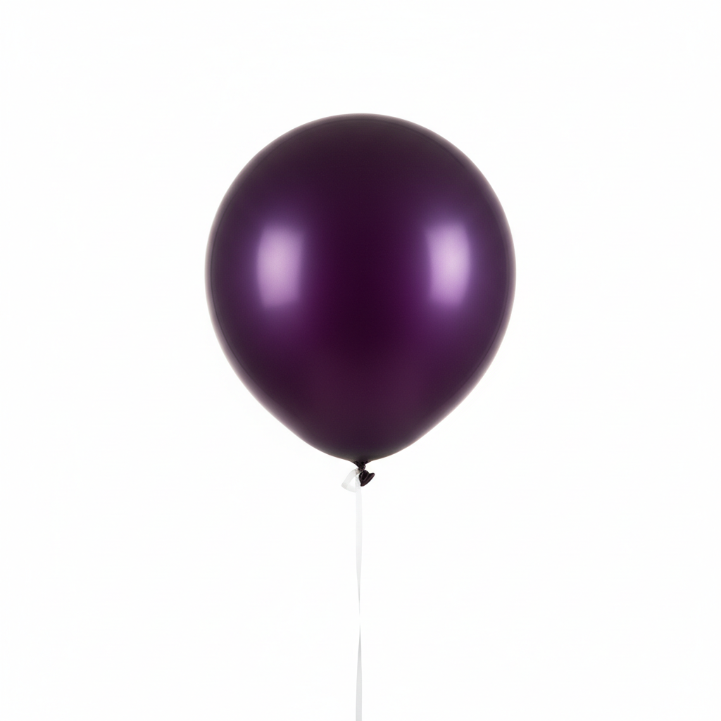 Globo látex plum purple Tuftex - morado oscuro