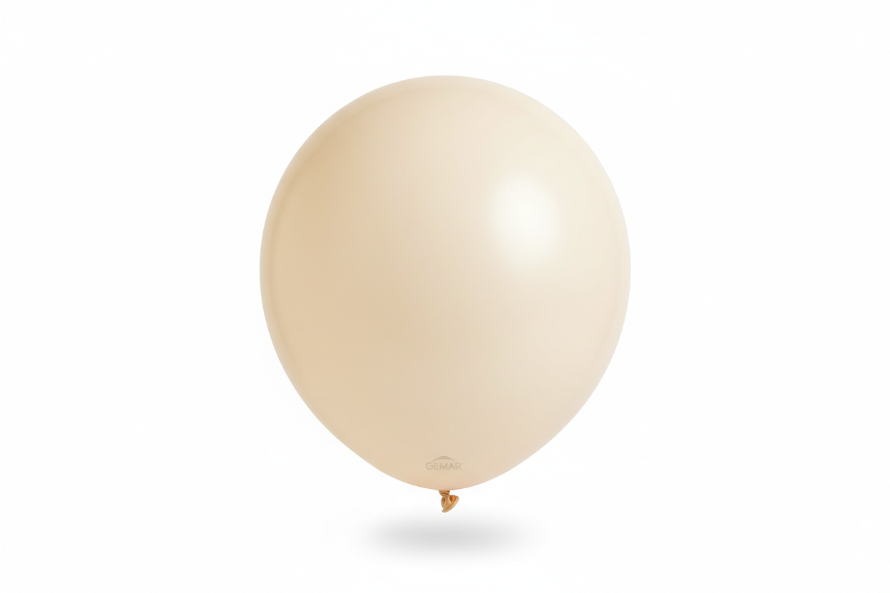 Globo de látex ivory mate Gemar