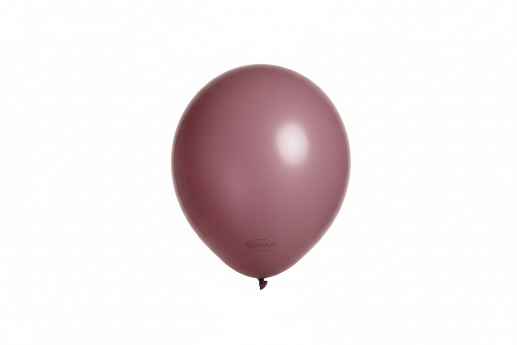 Globo de látex rose mate Gemar