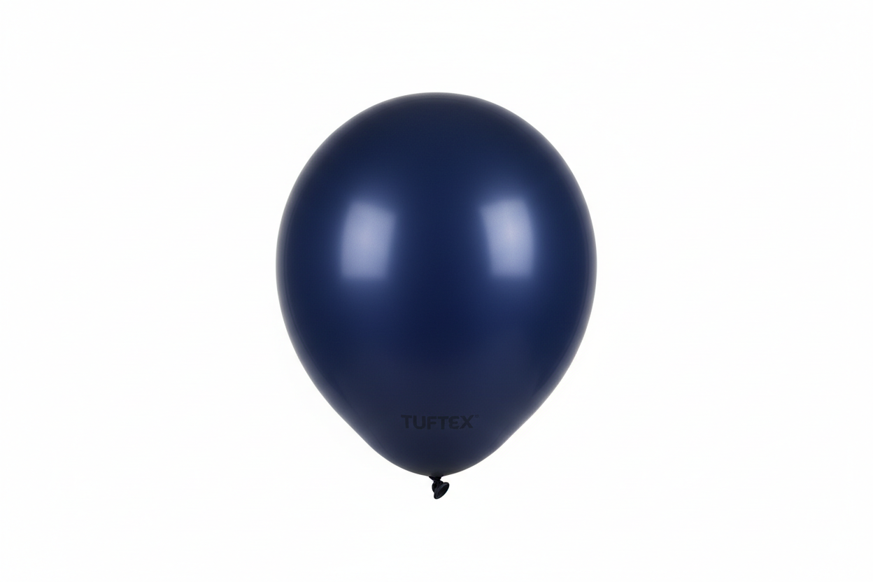 Globo de látex navy blue mate Tuftex